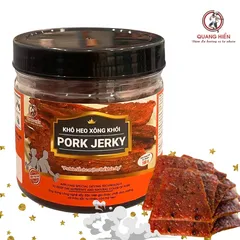 Khô Heo Xông Khói Quang Hiển 100g - Snack Thịt Heo Thơm Ngon, Đậm Đà Hương Vị Tự Nhiên, Phù Hợp Cho Mọi Đối Tượng