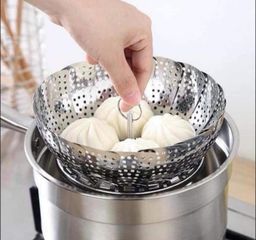 Vỉ Hấp Silit 14cm - Dụng Cụ Hấp Đồ Ăn Bằng Thép Không Rỉ, Tiện Lợi, Dễ Rửa, Phù Hợp Nồi Từ 16cm Đến 24cm