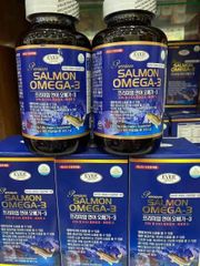 Viên Uống Dầu Cá Ever Green Premium Salmon Omega 3 300v - Bổ Sung Omega 3 Hỗ Trợ Tim Mạch và Tăng Cường Sức Đề Kháng