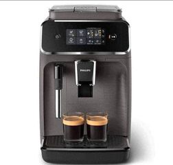 Máy Pha Cà Phê Philips EP2224/10 - Tự Động Pha Espresso, Cappuccino, Dễ Dàng Vệ Sinh với Công Nghệ LatteGo, Bền Bỉ, Hiệu Suất Cao