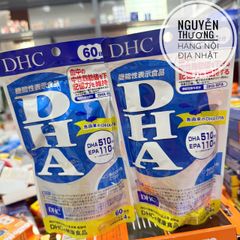 Viên uống DHA DHC Nhật Bản 240 viên - Hỗ trợ não bộ và thị lực, tăng cường sức khỏe cho mọi đối tượng