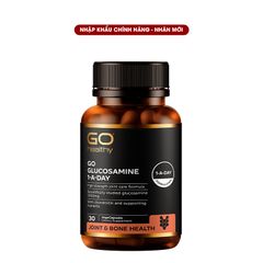 Viên Uống Bổ Xương Khớp GO GLUCOSAMINE 1-A-DAY 1500mg - Hỗ Trợ Khớp Khỏe Mạnh, Nhập Khẩu New Zealand, 30 Viên
