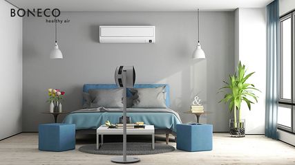 Quạt Đối Lưu BONECO F235 - Quạt Đứng Thông Minh, Tiết Kiệm Điện, Xoay 270 Độ, Lưu Thông Khí Hiệu Quả, Thiết Kế Thụy Sĩ