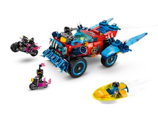 Đồ Chơi Xếp Hình Chính Hãng LEGO DREAMZzz Crocodile Car 71458 - 494 Chi Tiết