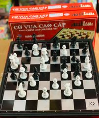 Bộ Cờ Cao Cấp Có Nam Châm Cho 2 Người Chơi - Đồ Chơi Giáo Dục Thú Vị Giúp Phát Triển Tư Duy Logic