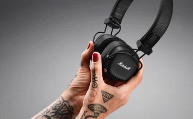 Tai Nghe Bluetooth Marshall Major IV - Âm Thanh Chất Lượng, Thời Gian Sử Dụng 80h, Thiết Kế Đẹp và Thoải Mái, Công Nghệ Sạc Không Dây QI