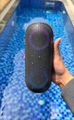 Loa Bluetooth onn. Groove Dua LED - Âm Thanh Chất Lượng, Đèn LED Đa Màu, Chống Nước IPX7, Thời Gian Phát Nhạc 15 Giờ, Kết Nối Không Dây