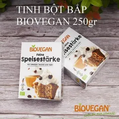Tinh Bột Bắp Hữu Cơ Biovegan 250g - Có Tách Lẻ - DATE: 30/06/2028