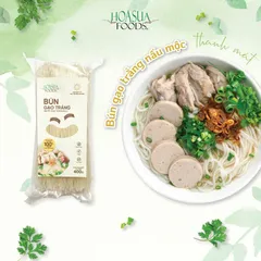 Bún Tươi Hữu Cơ Sấy Khô Hoa Sữa - Túi 500gr