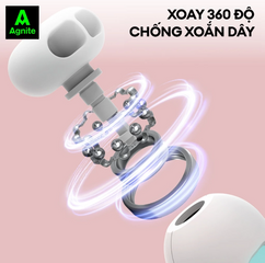 Dây Nhảy Có Bóng Agnite 2 Trong 1 - Đếm Số Điện Tử Giảm Cân Tập Luyện Cardio Tính Calo, Dụng Cụ Thể Dục Tiện Lợi