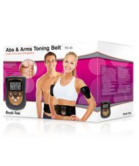 Đai Massage Bụng và Cánh Tay Rio Bodi-Tek AATB - Thiết Bị EMS Toning Cơ Bụng Úp Đôi, Chương Trình Tập Luyện Đa Dạng, Dùng Cho Nam Nữ