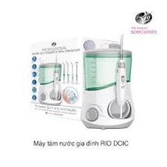 Máy Tăm Nước Gia Đình Rio DCIC 600ml - 10 Mức Công Suất - Vệ Sinh Răng Mạnh Mẽ Giúp Bảo Vệ Nụ Cười Làm Đẹp Tại Nhà