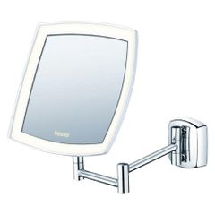 Gương Trang Điểm Gắn Tường Beurer BS89 - Đèn LED Sáng Mạnh, Thiết Kế Sang Trọng, Chức Năng Phóng Đại 5X, Tiện Lợi Cho Makeup