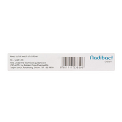 Kem Trị Mụn Nadibact 10g - Hỗ Trợ Giảm Mụn Trứng Cá Hiệu Quả, Chống Nhiễm Khuẩn Da
