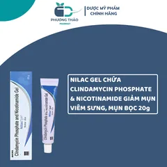 Gel Ngừa Mụn Trứng Cá Nilac 20g - Giảm Dầu Nhờn, Mờ Thâm, Cải Thiện Làn Da, Hỗ Trợ Dưỡng Ẩm, Làn Da Khỏe Mạnh