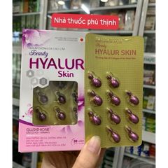 Viên Bôi Làm Đẹp Da ALIFACO Hyalur - Hỗ Trợ Dưỡng Ẩm, Tái Tạo Làn Da, Ngăn Ngừa Nám, Thâm, 40 Viên Hộp