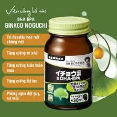 Viên uống bổ não, tr.ị tiền đình DHA EPA Ginkgo Noguchi Nhật Bản 60v