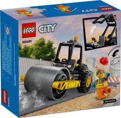 Đồ Chơi Xếp Hình Chính Hãng LEGO City Construction Steamroller 60401 - 78 Chi Tiết