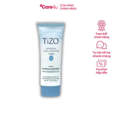 Kem Chống Nắng Khoáng Chất TiZO Bảo Vệ Hàng Ngày SPF50 50g - Dưỡng Da, Chống Nắng, Phù Hợp Mọi Loại Da, Không Hương Liệu