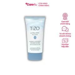 Kem Chống Nắng Khoáng Chất TiZO Không Màu SPF40 100g - Dưỡng Ẩm, Phù Hợp Mọi Loại Da, Chống Nắng An Toàn, Mỹ