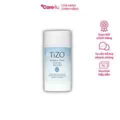 Lăn Chống Nắng Khoáng Chất TiZO SPF 45 Không Màu 30g - Bảo Vệ Da Mặt và Cơ Thể, Chống Nước, Dễ Dàng Sử Dụng Hàng Ngày