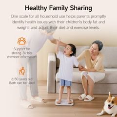 Cân Điện Tử Xiaomi Body Fat Scale XMTZC02HM - Cân Sức Khỏe Thông Minh, Kết Nối App, Đo Lượng Mỡ và BMI, Thiết Kế Hiện Đại