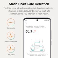 Cân Điện Tử Xiaomi Body Fat Scale XMTZC02HM - Cân Sức Khỏe Thông Minh, Kết Nối App, Đo Lượng Mỡ và BMI, Thiết Kế Hiện Đại