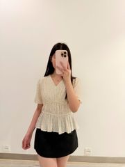 Quần váy dáng chữ A kèm khóa kéo bên hông QJ263