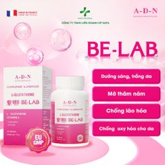 Viên Uống Trắng Da BE LAB Nhập Khẩu Pháp - Sáng Da, Mờ Thâm, Giảm Nám Tàn Nhang - Hộp 30 Viên bổ sung Glutathione và Vitamin E