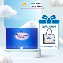 Vitamin Tổng Hợp cho Bà Bầu Avisure Mama - Hộp 60 Viên, Bổ Sung DHA, Sắt và Vitamin Thiết Yếu, Hỗ Trợ Thai Nhi Khỏe Mạnh
