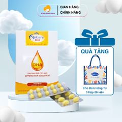 DHA Avisure Cho Bà Bầu - Viên Uống Phát Triển Trí Não và Thị Giác Em Bé, Hộp 30/60V, Công Nghệ Na Uy, Tinh Khiết Cao Cấp