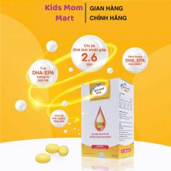 DHA Avisure Cho Bà Bầu - Viên Uống Phát Triển Trí Não và Thị Giác Em Bé, Hộp 30/60V, Công Nghệ Na Uy, Tinh Khiết Cao Cấp