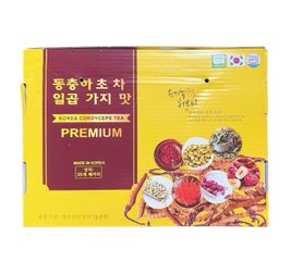 Trà Đông Trùng Hạ Thảo 7 Vị Thảo Mộc Hộp 30 gói