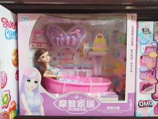 Búp Bê Tắm Đồ Chơi 329-A - Đồ Chơi Vui Nhộn Cho Trẻ Em, Phát Triển Kỹ Năng Sáng Tạo và Giao Tiếp