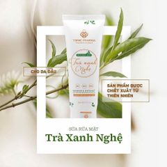 Sữa Rửa Mặt Trà Xanh Nghệ dành cho da Dầu mụn 50g