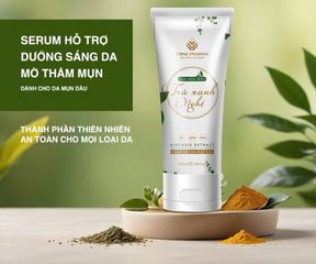 Sữa Rửa Mặt Trà Xanh Nghệ dành cho da Dầu mụn 50g