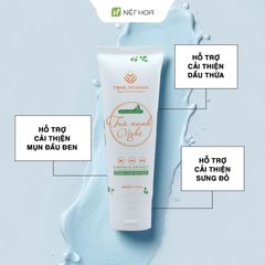 Sữa Rửa Mặt Trà Xanh Nghệ Nét Hoa 50g - Dưỡng Ẩm & Làm Sạch Da Thích Hợp Cho Da Khô, Chứa Thành Phần Tự Nhiên