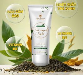 Sữa Rửa Mặt Trà Xanh Nghệ Nét Hoa 50g - Dưỡng Ẩm & Làm Sạch Da Thích Hợp Cho Da Khô, Chứa Thành Phần Tự Nhiên