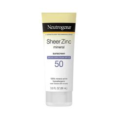 Kem Chống Nắng Khoáng Neutrogena Sheer Zinc SPF50 - Bảo Vệ Da Nhạy Cảm, Chống UV, Chiết Xuất Tự Nhiên, Thích Hợp Cho Trẻ Em