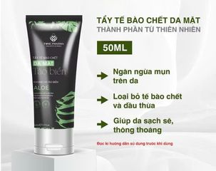 Tẩy Tế Bào Chết Mặt Tảo Biển Nét Hoa 50g - Chiết Xuất Lô Hội và Hoa Cúc, Giúp Da Mềm Mịn và Tươi Sáng
