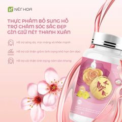 Hoa Ngọc Nữ - Hỗ trợ cải thiện sắc đẹp và chăm sóc da, cho da tươi mới, giảm khô da