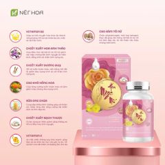 Hoa Ngọc Nữ - Hỗ trợ cải thiện sắc đẹp và chăm sóc da, cho da tươi mới, giảm khô da