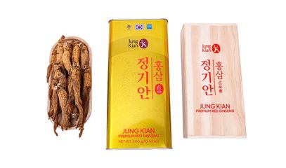 Hồng Sâm Củ Khô Cao Cấp Jung Kian 6 - 300g (11-20 Củ) - Thực Phẩm Chức Năng Tăng Cường Sinh Lực, Hỗ Trợ Miễn Dịch Hàn Quốc
