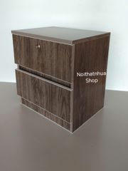 Tủ Đầu Giường 2 Ngăn Kéo Ophelia - Nhựa Cao Cấp, Đã Lắp Sẵn, Tiện Lợi Cho Phòng Ngủ, Có Khóa, Gọn Gàng Thẩm Mỹ