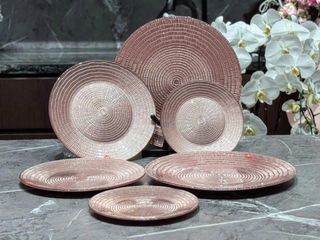 Bộ 18 Món Bát Đĩa Ly Cao Cấp Viola - Thủy Tinh Chịu Nhiệt, Sang Trọng Từ Đức, Dành Cho Bàn Ăn Thêm Đẳng Cấp