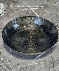 Đĩa Sâu Lòng Thủy Tinh Cao Cấp 32cm Viola - Sang Trọng và Đẹp, Hàng Nhập Khẩu Đức, Bền và An Toàn cho Sức Khỏe