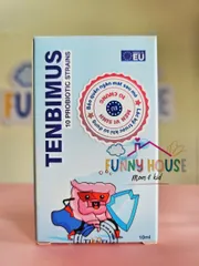 Men vi sinh Tenbimus giúp hỗ trợ tiêu hóa, tăng cường miễn dịch cho bé