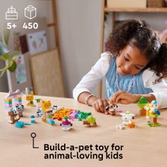 Đồ Chơi Xếp Hình Chính Hãng Lego Classic Creative Pets 11034 - 450 Chi Tiết