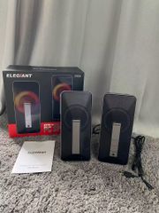 Cặp Loa Bluetooth Elegiant SR300 - Âm Thanh Đỉnh Cao 20W, Thiết Kế Hiện Đại và LED RGB, Phù Hợp Cho Âm Nhạc & Game Thủ