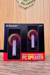 Cặp Loa Bluetooth Elegiant SR300 - Âm Thanh Đỉnh Cao 20W, Thiết Kế Hiện Đại và LED RGB, Phù Hợp Cho Âm Nhạc & Game Thủ